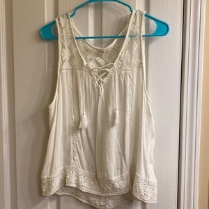 Criss-Cross tank top